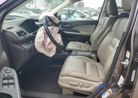 2012 Honda Cr-V Exl from USA, damaged, VIN 5J6RM3H79CL009405